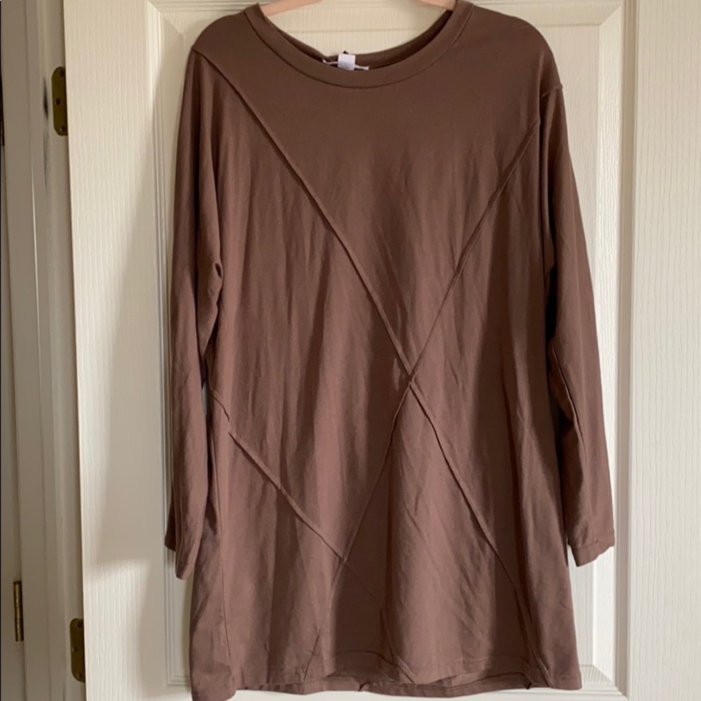 Loveriche Cocoa T-Shirt Dress NWT